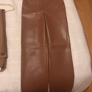 Wilfred Tan Leather Detail